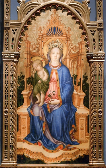 ‘Image of c.1440-1450s panel in Budapest, Museum of Fine Arts 1029. © Genevra Kornbluth (kornbluthphoto.com)’